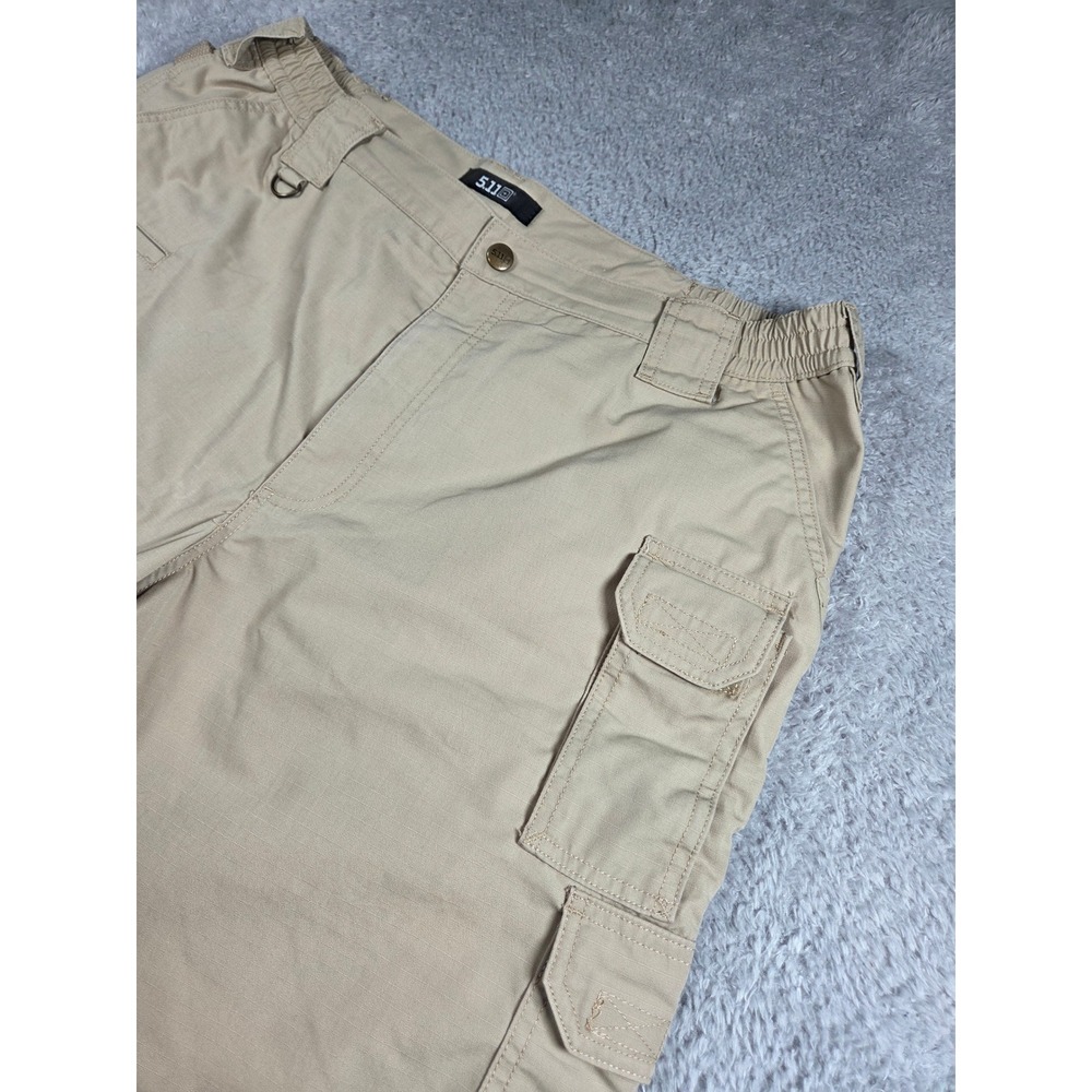 5.11 Tactical Cargo Shorts 38 Khaki Mens Ripstop Multi-Pocket Work Outdoor